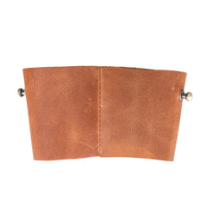 Salerno Leather Coffee Cup Carrying Case