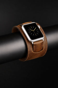 Ancona Leather Cuff Band Strap for Apple Watch