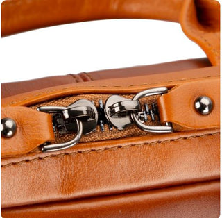 Apollo Leather Business Briefcase / Laptop Case 16"