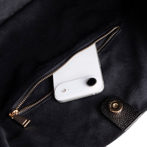 Carina Suede Shoulder Bag