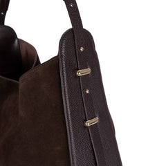 Carina Suede Shoulder Bag
