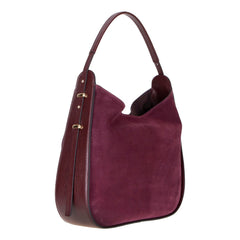 Carina Suede Shoulder Bag
