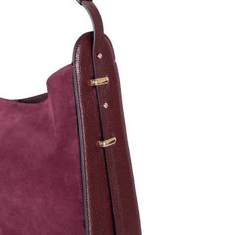 Carina Suede Shoulder Bag