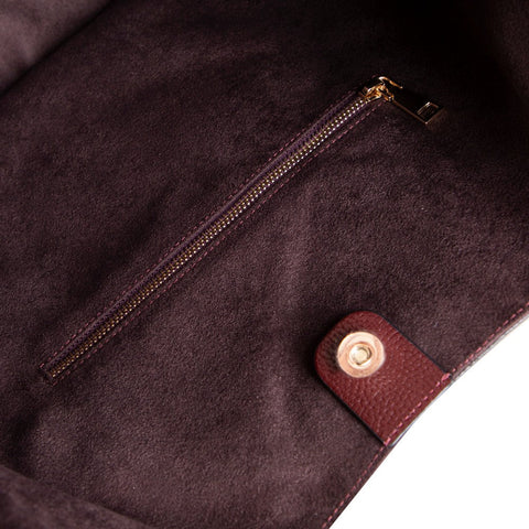 Carina Suede Shoulder Bag