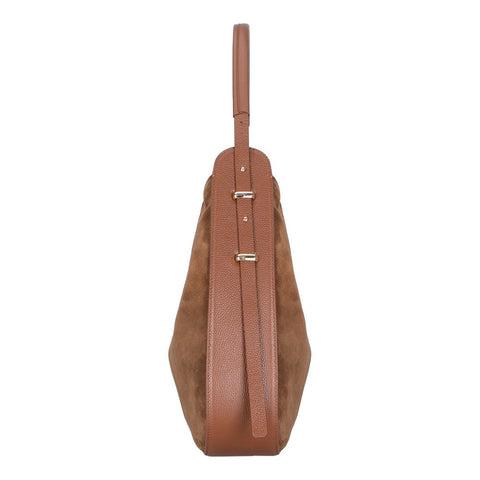 Carina Suede Shoulder Bag