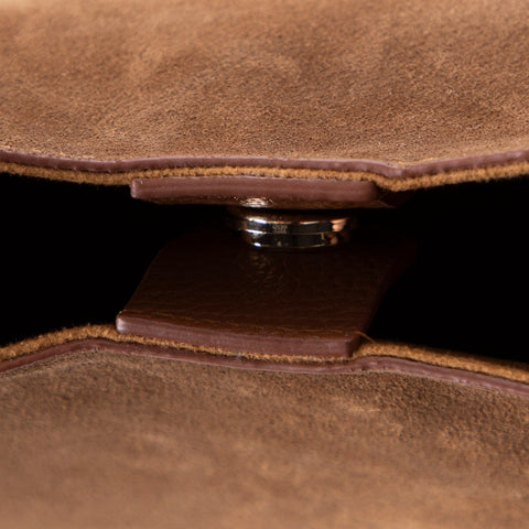 Carina Suede Shoulder Bag