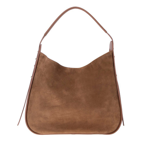 Carina Suede Shoulder Bag