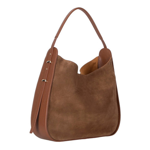Carina Suede Shoulder Bag