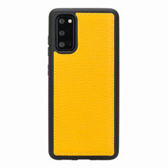 Funda de cuero Lucca Snap On para Samsung Galaxy S20