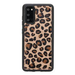 Funda de cuero Lucca Snap On para Samsung Galaxy S20