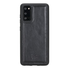 Funda de cuero Lucca Snap On para Samsung Galaxy S20