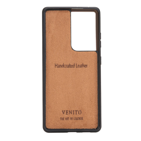 Lucca Snap On Leather Case for Samsung Galaxy S21 Ultra