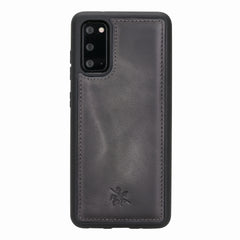 Funda de cuero Lucca Snap On para Samsung Galaxy S20