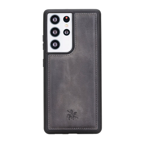Lucca Snap On Leather Case for Samsung Galaxy S21 Ultra
