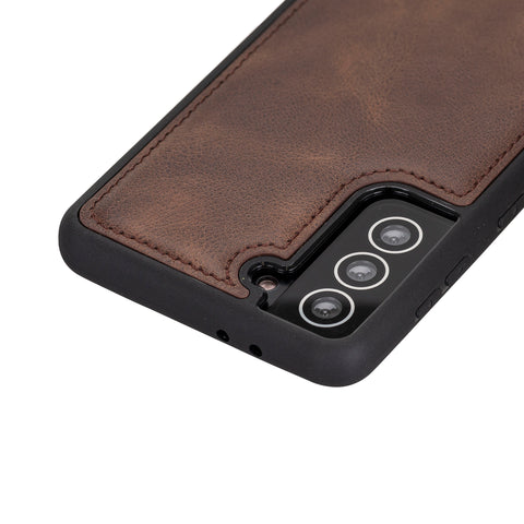 Lucca Snap On Leather Case for Samsung Galaxy S21 Plus