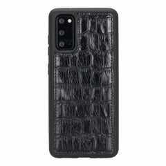 Funda de cuero Lucca Snap On para Samsung Galaxy S20