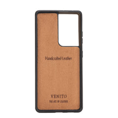 Funda de cuero Lucca Snap On para Samsung Galaxy S21 Ultra