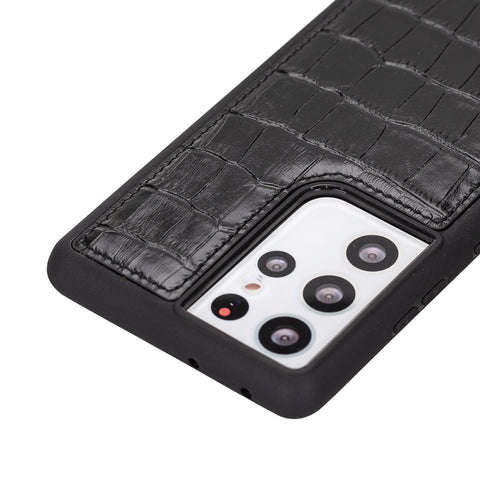 Lucca Snap On Leather Case for Samsung Galaxy S21 Ultra