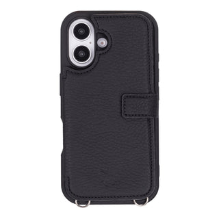 Fermo Leather Crossbody Wallet Phone Case for iPhone 17