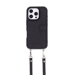 Fermo Leather Crossbody Wallet Phone Case for iPhone 16 Pro