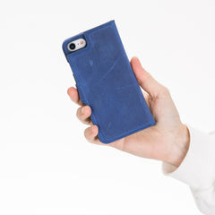 Funda tipo billetera de cuero con bloqueo RFID Florence para iPhone SE 2020 - SE 2022
