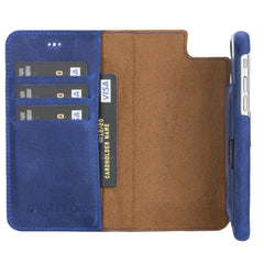 Funda tipo billetera de cuero con bloqueo RFID Florence para iPhone SE 2020 - SE 2022