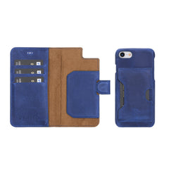Funda tipo billetera de cuero con bloqueo RFID Florence para iPhone SE 2020 - SE 2022