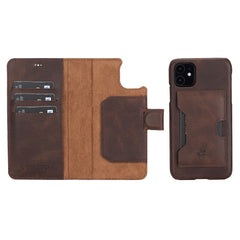 Florence RFID Blocking Leather Wallet Case for iPhone 11