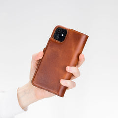 Florence RFID Blocking Leather Wallet Case for iPhone 11