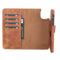 Florence RFID Blocking Leather Wallet Case for iPhone 11