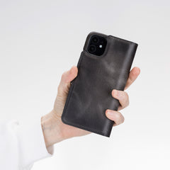 Florence RFID Blocking Leather Wallet Case for iPhone 11