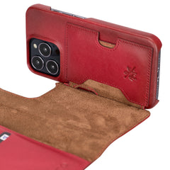 Florence RFID Blocking Leather Wallet Case for iPhone 13 Pro