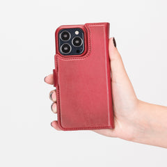 Florence RFID Blocking Leather Wallet Case for iPhone 13 Pro