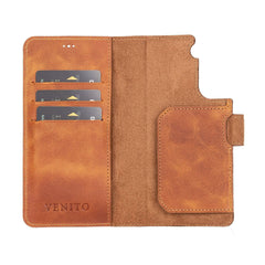 Funda tipo billetera de cuero con bloqueo RFID Florence para Samsung Galaxy S21