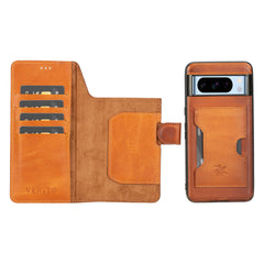 Funda tipo billetera de cuero con bloqueo RFID Florence-flex para Google Pixel 8 Pro