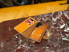Florence RFID Blocking Leather Wallet Case for Samsung Galaxy S26 Ultra