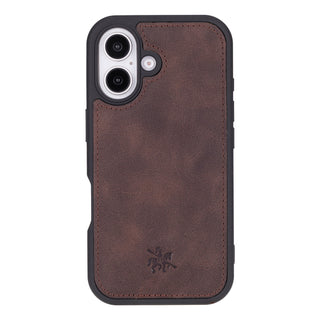 Lucca Snap On Leather Case for iPhone 16