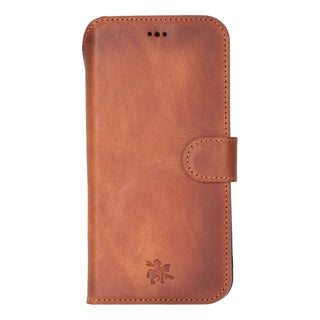 Ravenna RFID Blocking Detachable Leather Wallet Case for iPhone 18 Pro