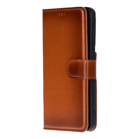 Magic Samsung Galaxy S26 Plus Detachable Leather Wallet Case