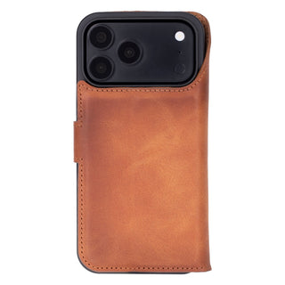 Ravenna RFID Blocking Detachable Leather Wallet Case for iPhone 18 Pro