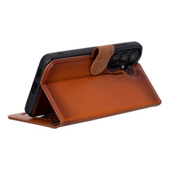Magic Samsung Galaxy S26 Plus Detachable Leather Wallet Case