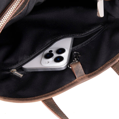 Valetto Leather Tote Bag