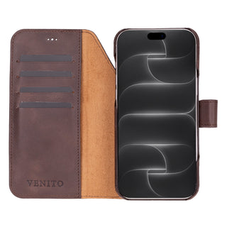 Florence RFID Blocking Leather Wallet Case for iPhone 18 Pro