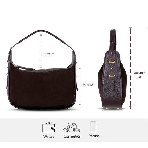 Dolcezza Suede Leather Women's Bag