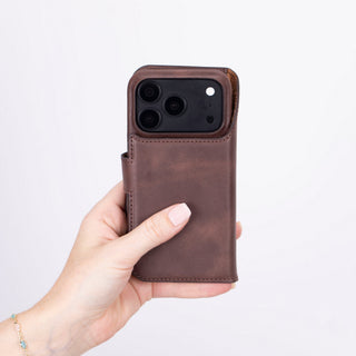 Florence RFID Blocking Leather Wallet Case for iPhone 18 Pro