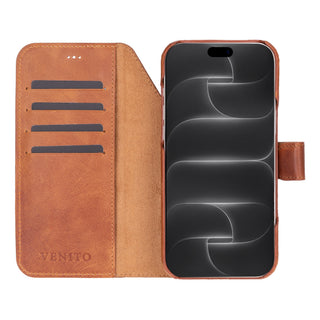 Florence RFID Blocking Leather Wallet Case for iPhone 18 Pro