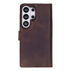 Florence - Funda tipo cartera de piel con bloqueo RFID para Samsung Galaxy S24 Ultra