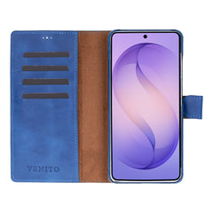 Florence - Funda tipo cartera de piel con bloqueo RFID para Samsung Galaxy S24 Ultra