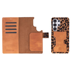 Florence - Funda tipo cartera de piel con bloqueo RFID para Samsung Galaxy S24 Ultra