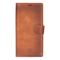 Florence - Funda tipo cartera de piel con bloqueo RFID para Samsung Galaxy S24 Ultra